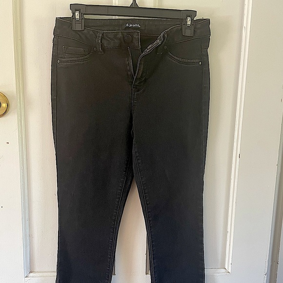 Stretchy black D Jeans size 5 - Picture 1 of 5